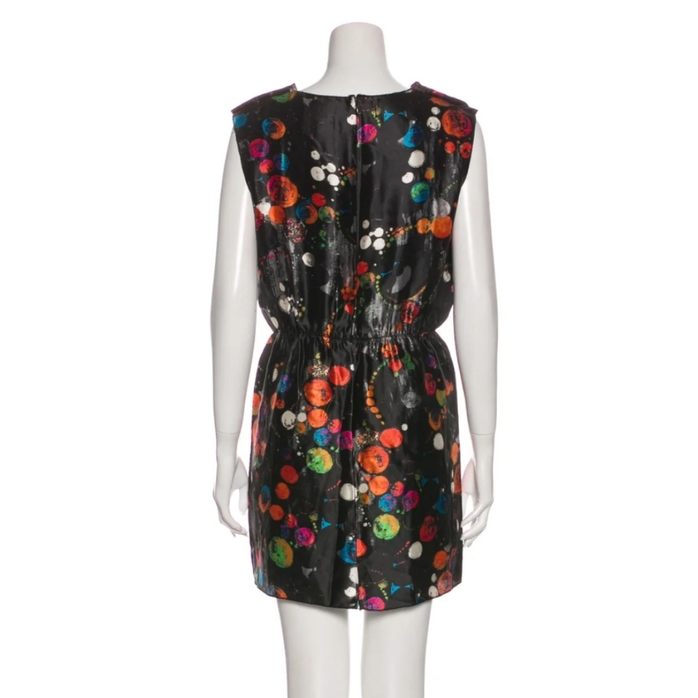 Colorful Patterned Women's Dress - Picture 3 of 5